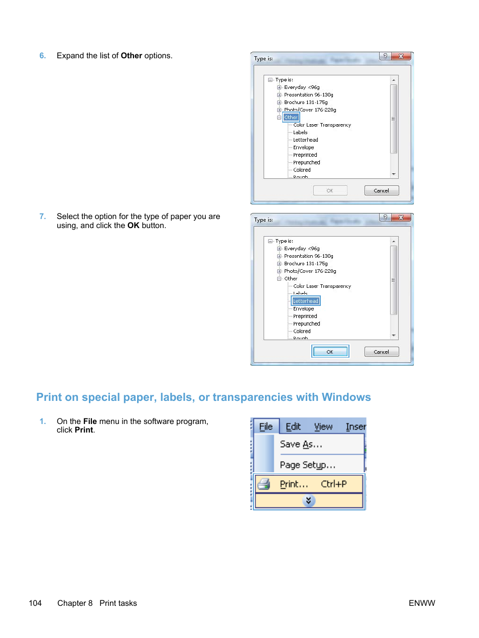 HP LaserJet Pro 400 color Printer M451 series User Manual | Page 122 / 242