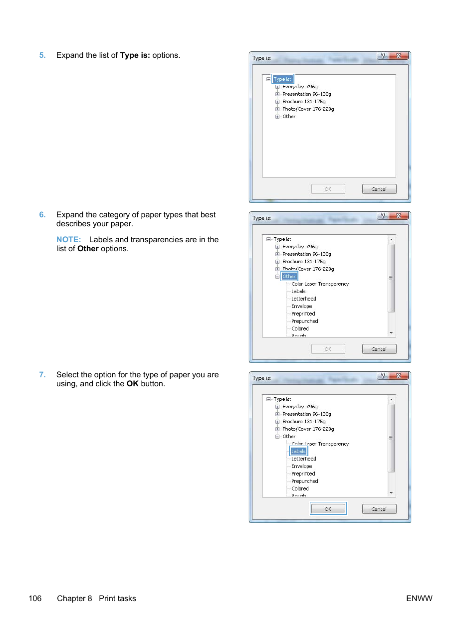 HP LaserJet Pro 400 color Printer M451 series User Manual | Page 124 / 242