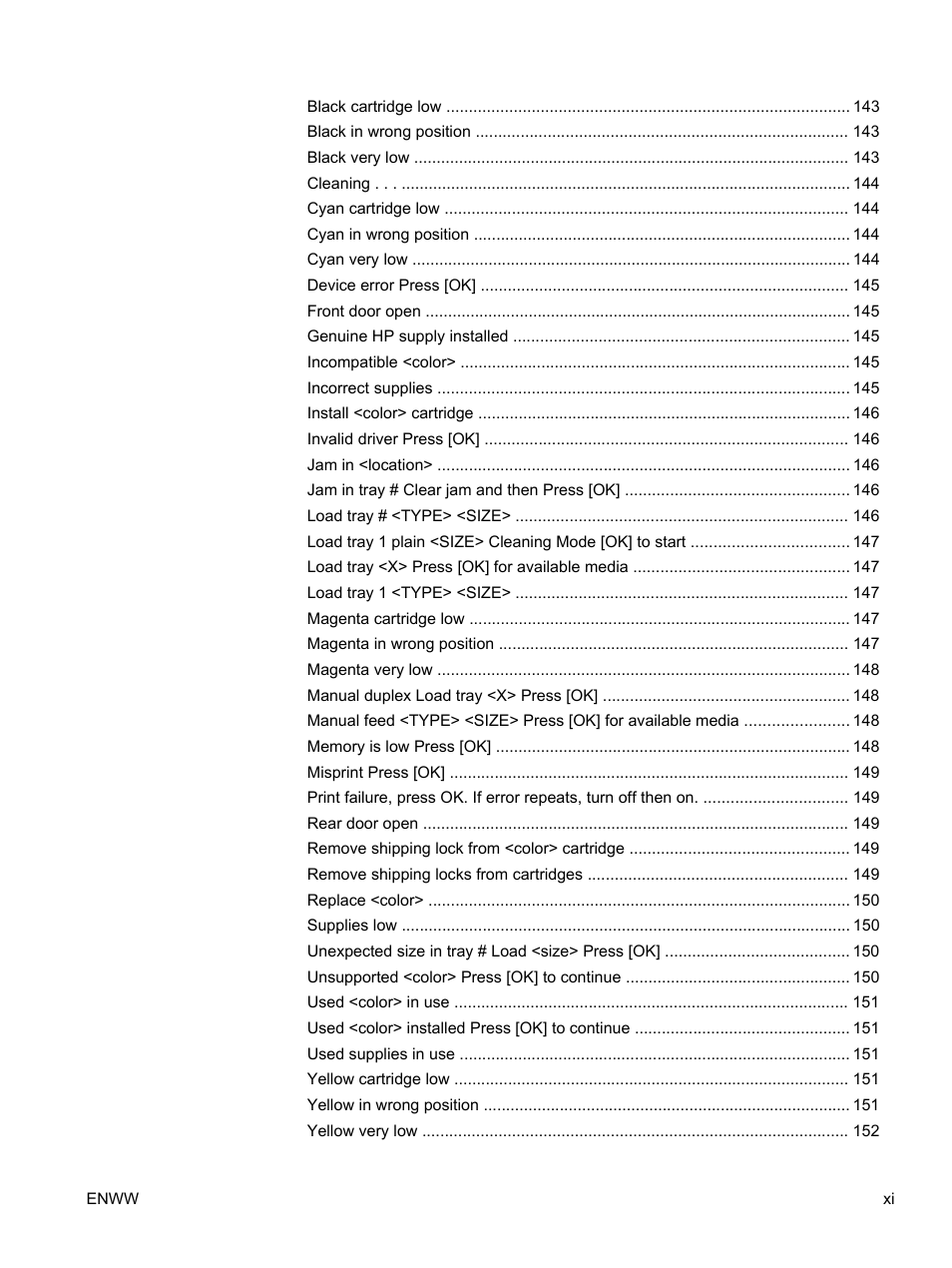 HP LaserJet Pro 400 color Printer M451 series User Manual | Page 13 / 242