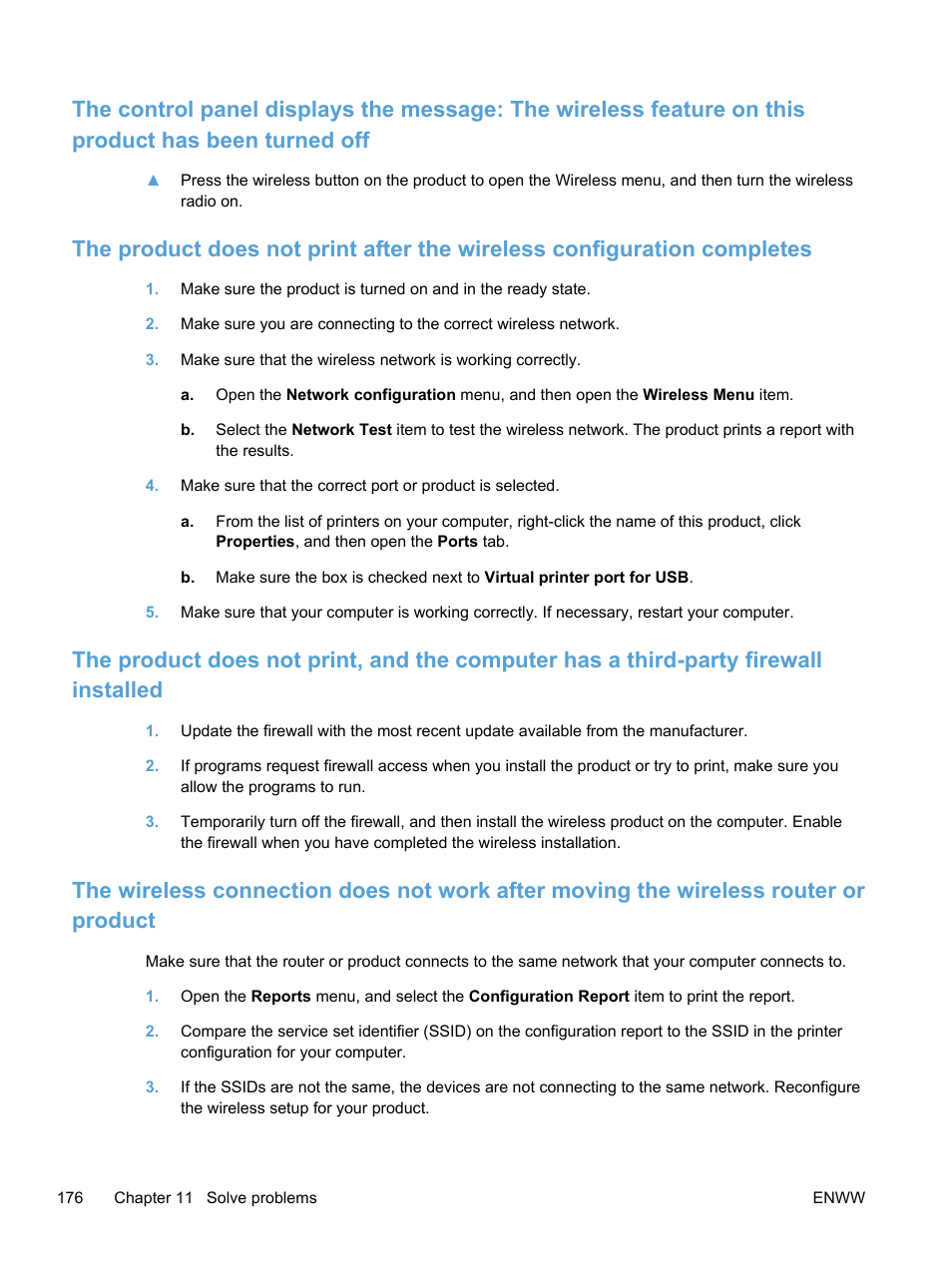 HP LaserJet Pro 400 color Printer M451 series User Manual | Page 194 / 242