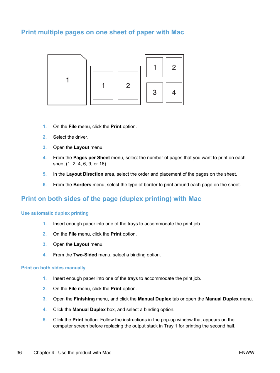 HP LaserJet Pro 400 color Printer M451 series User Manual | Page 54 / 242