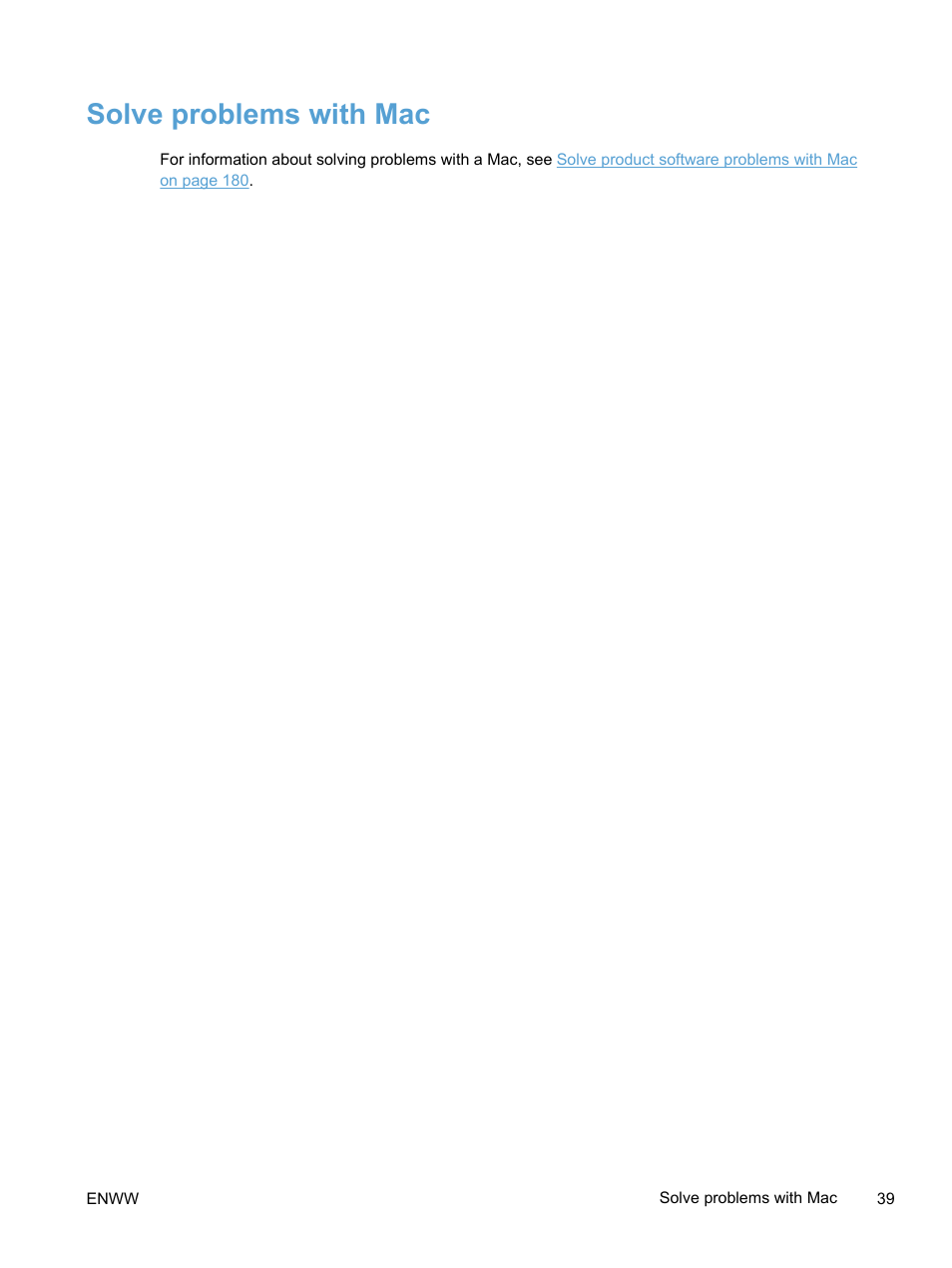 Solve problems with mac | HP LaserJet Pro 400 color Printer M451 series User Manual | Page 57 / 242