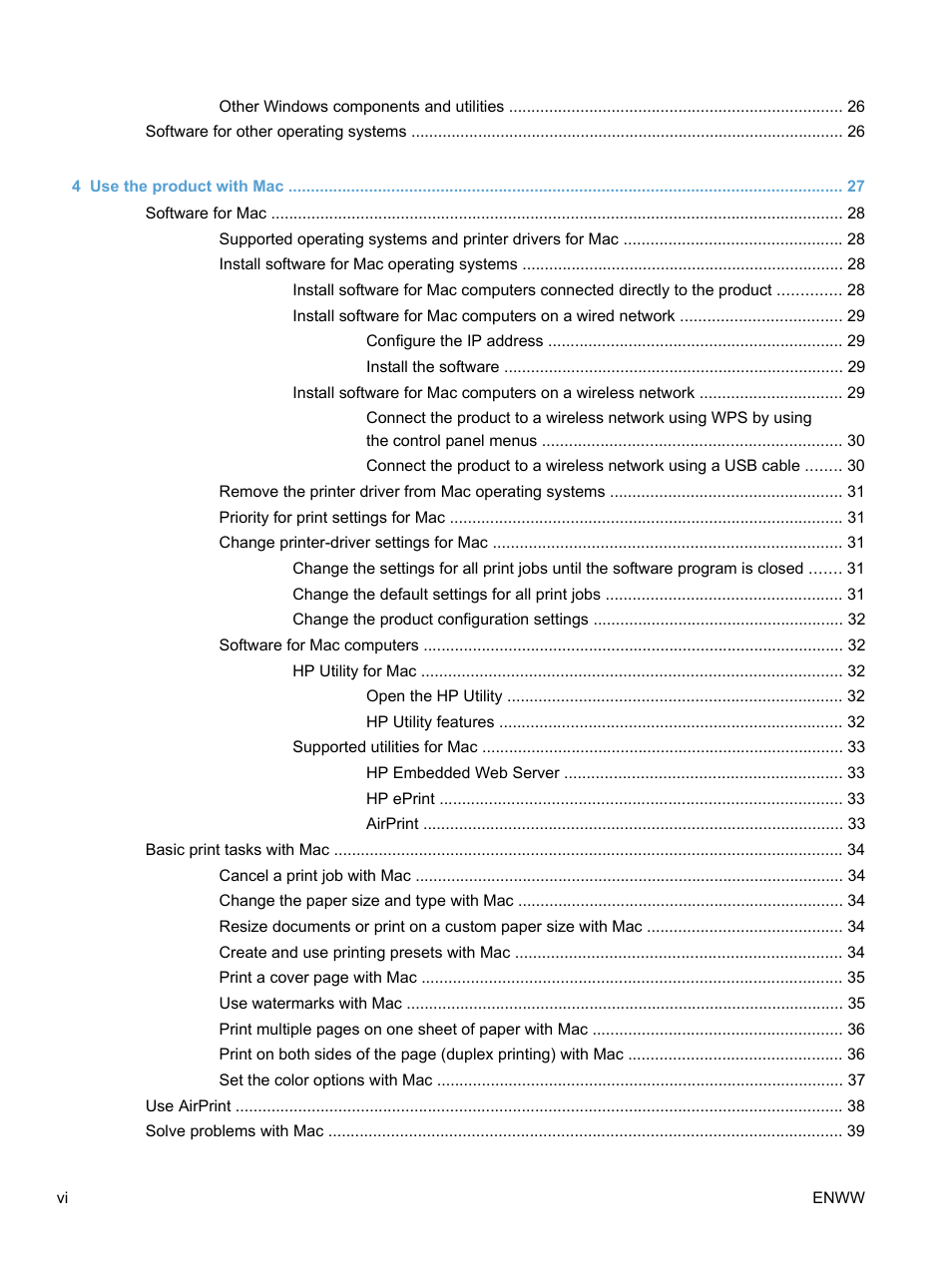 HP LaserJet Pro 400 color Printer M451 series User Manual | Page 8 / 242