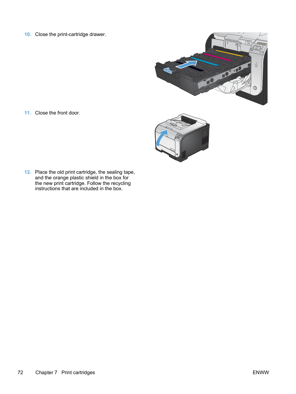 HP LaserJet Pro 400 color Printer M451 series User Manual | Page 90 / 242