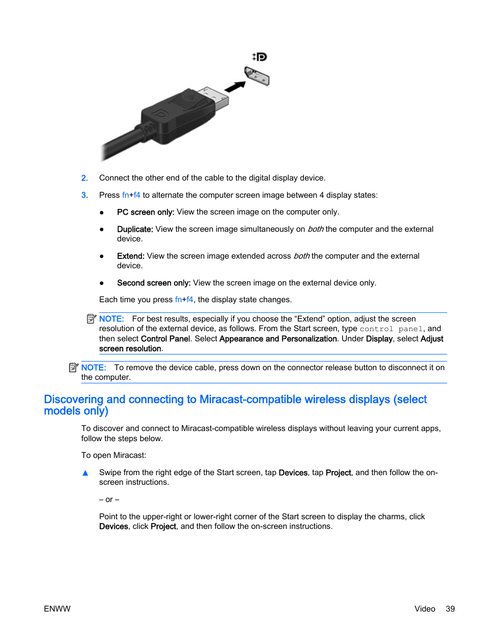 HP EliteBook 725 G2 Notebook PC User Manual | Page 49 / 114