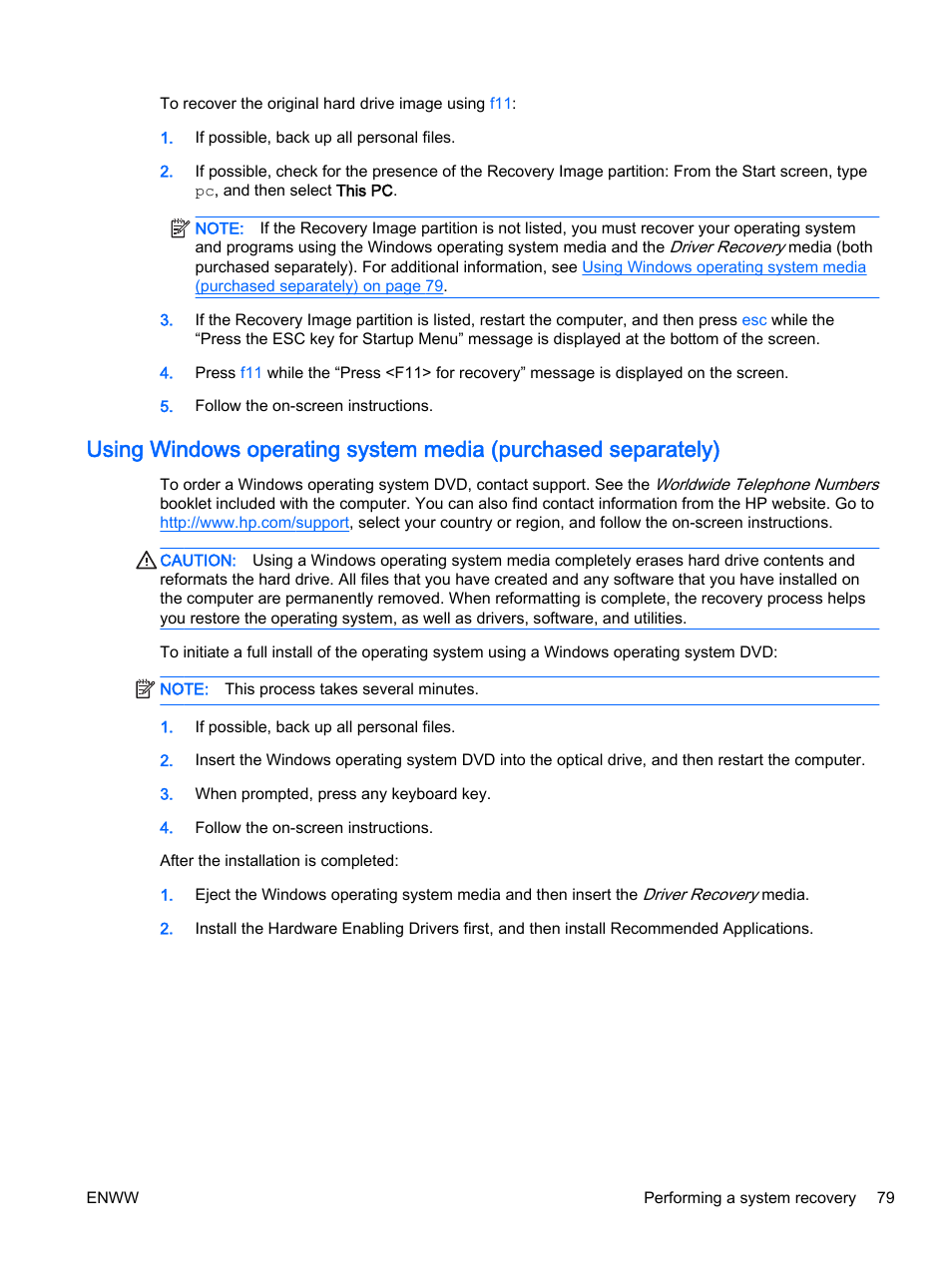 Using | HP EliteBook 725 G2 Notebook PC User Manual | Page 89 / 114