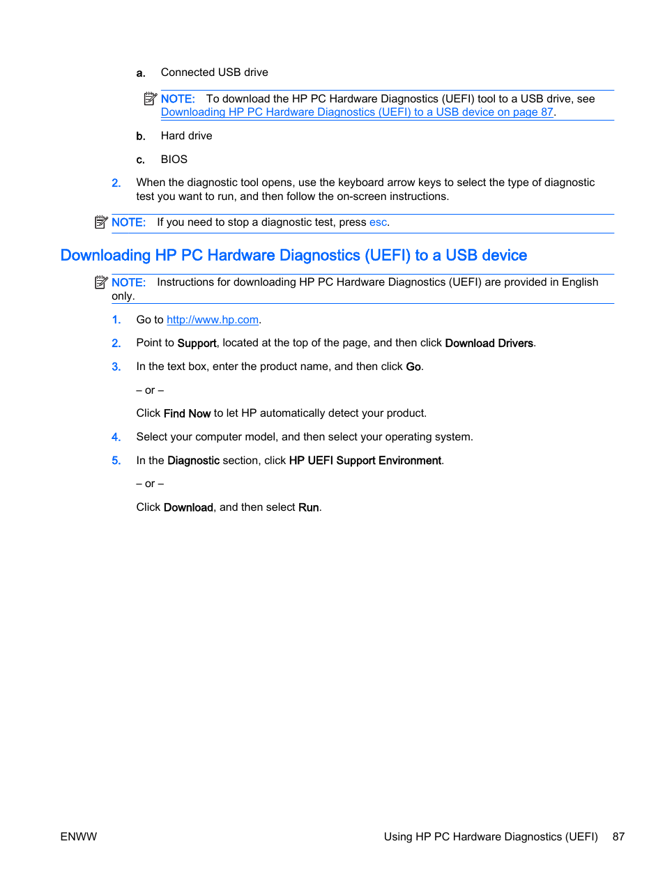 HP EliteBook 725 G2 Notebook PC User Manual | Page 97 / 114
