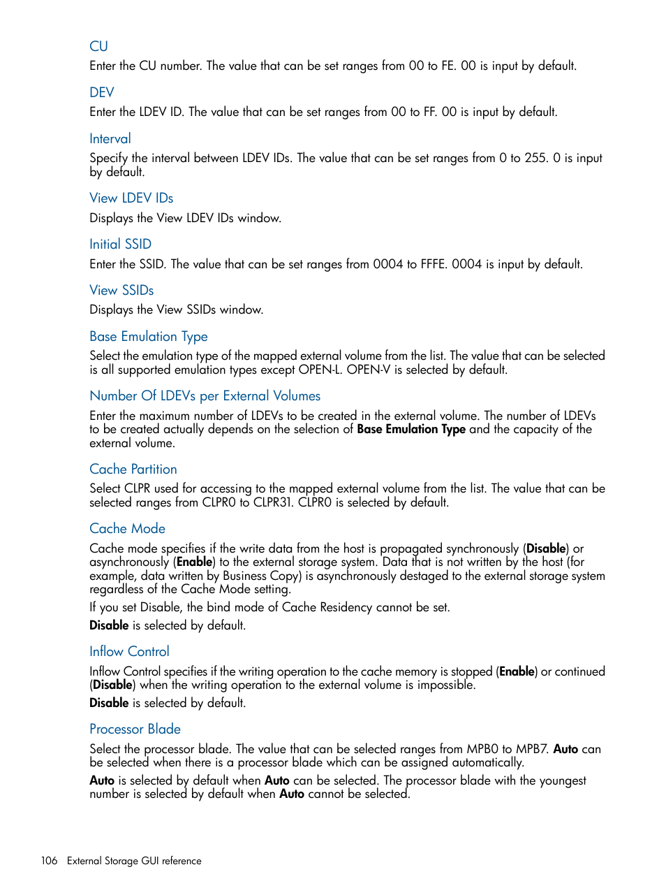 HP XP P9500 Storage User Manual | Page 106 / 133
