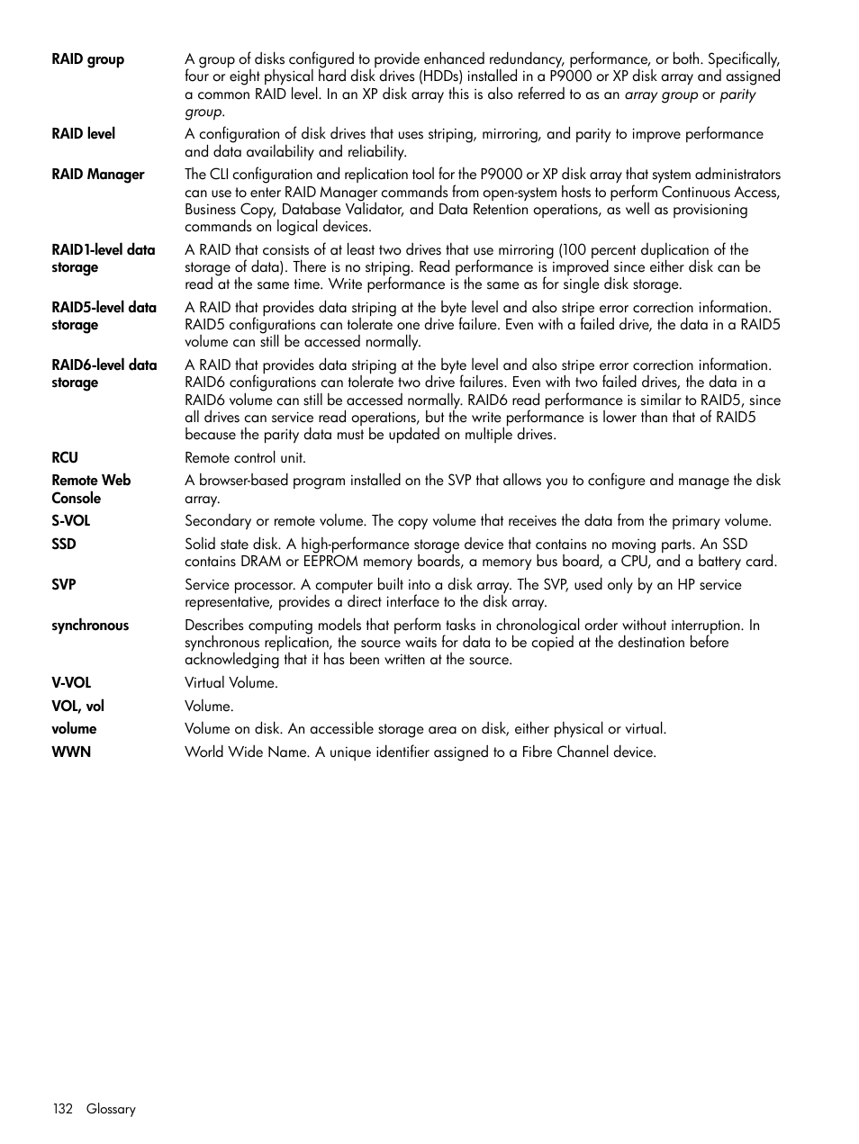 HP XP P9500 Storage User Manual | Page 132 / 133