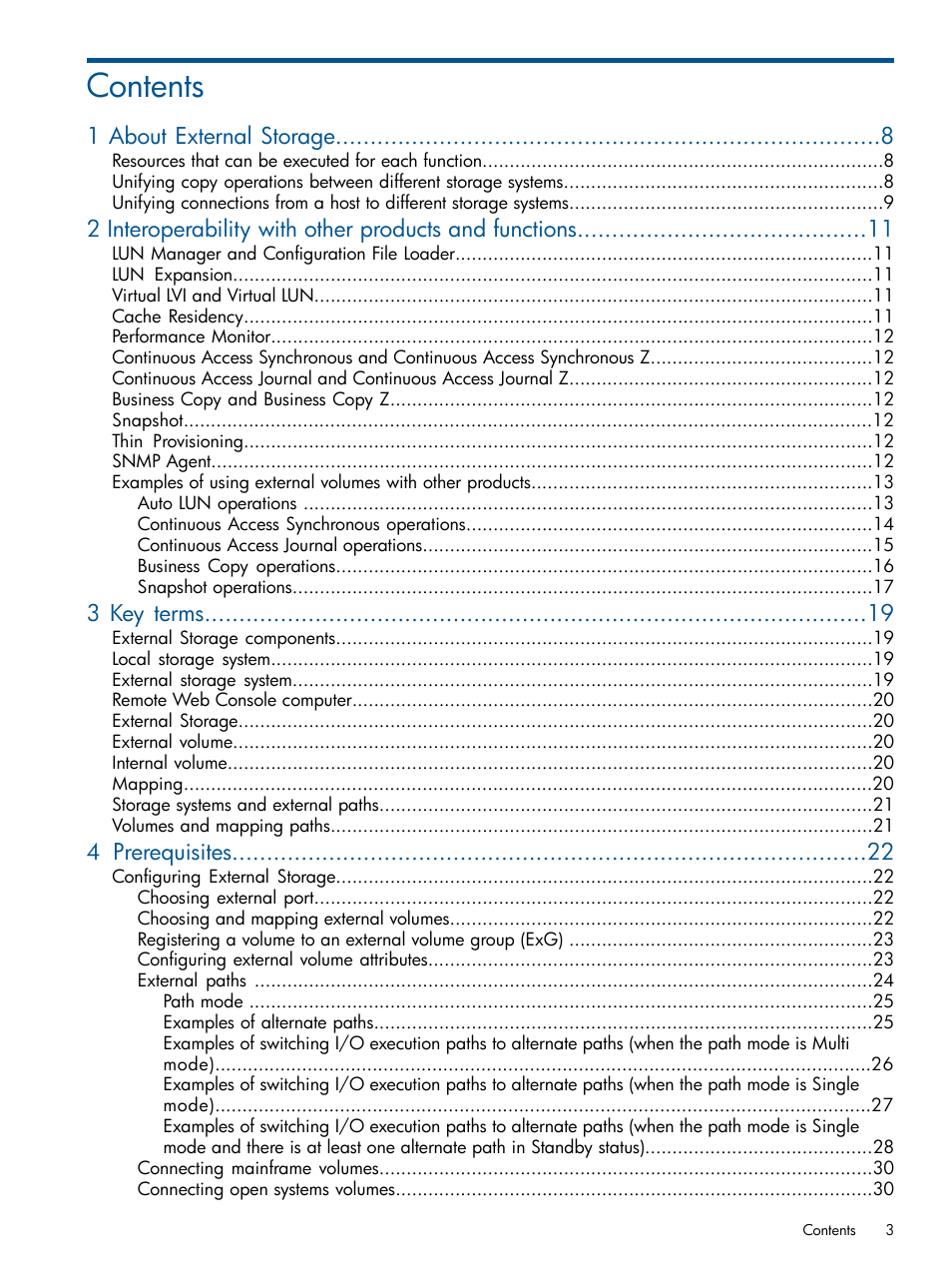 HP XP P9500 Storage User Manual | Page 3 / 133