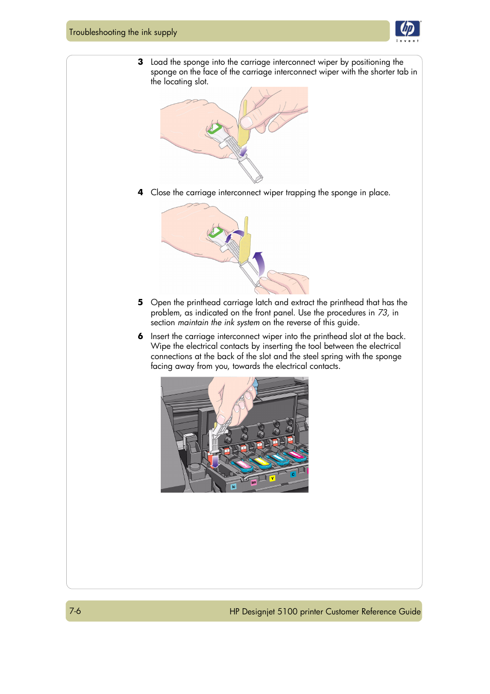 HP Designjet 5100 Printer series User Manual | Page 102 / 123
