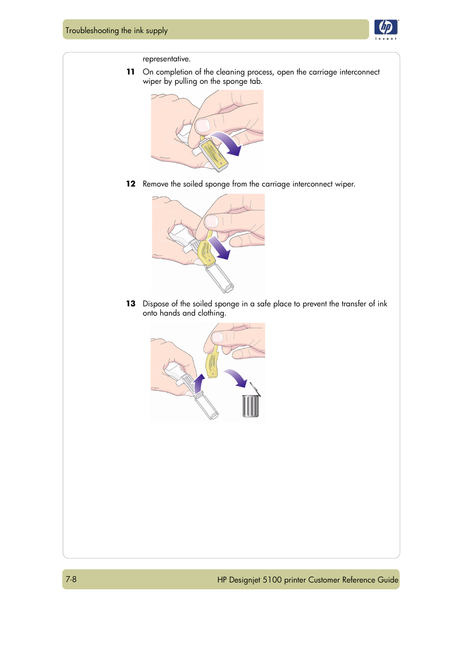 HP Designjet 5100 Printer series User Manual | Page 104 / 123