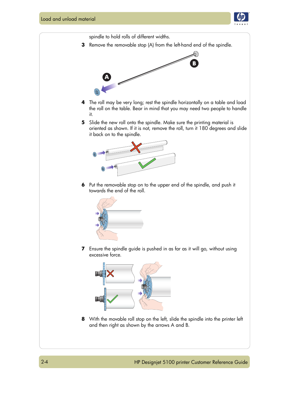 HP Designjet 5100 Printer series User Manual | Page 28 / 123