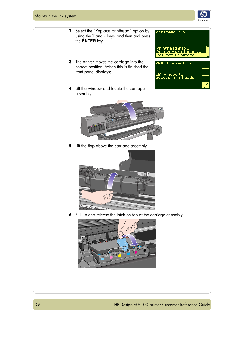 HP Designjet 5100 Printer series User Manual | Page 50 / 123