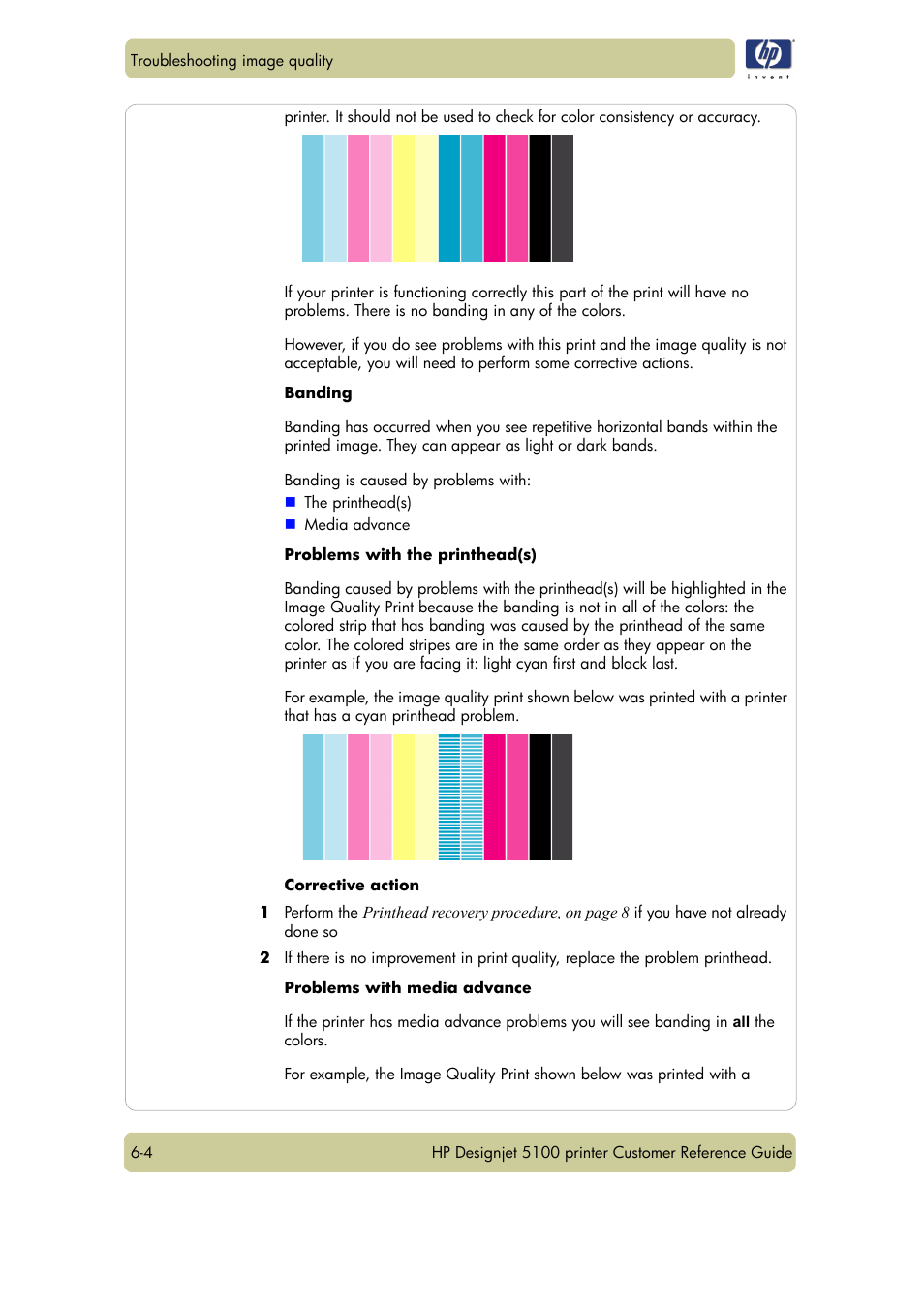 HP Designjet 5100 Printer series User Manual | Page 86 / 123