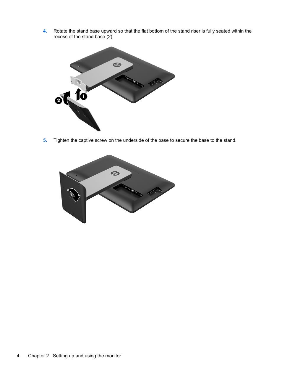 HP EliteDisplay S240ml 23.8-in IPS LED Backlit MHL Monitor User Manual | Page 10 / 35