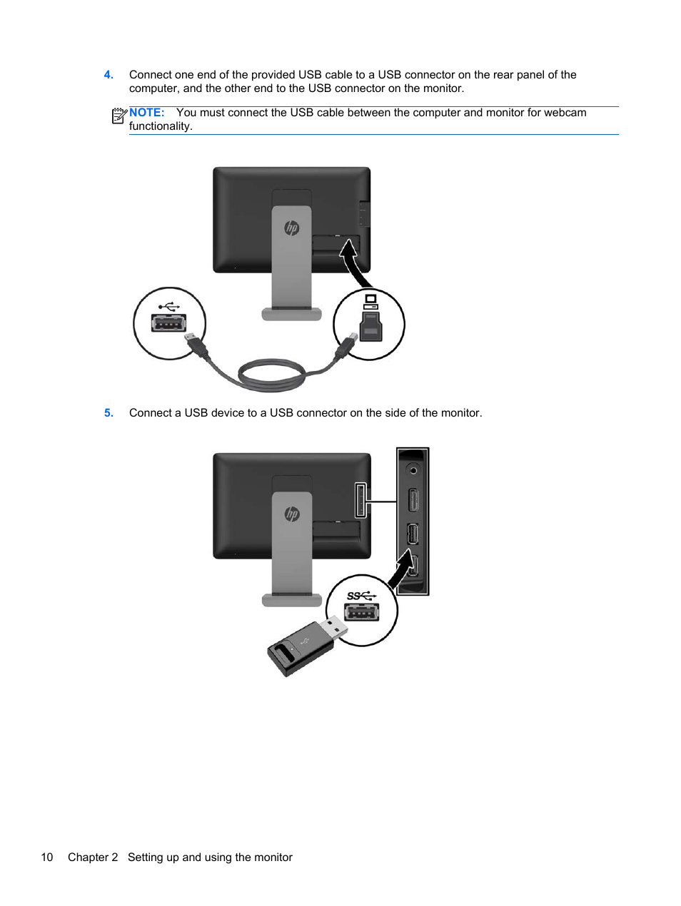 HP EliteDisplay S240ml 23.8-in IPS LED Backlit MHL Monitor User Manual | Page 16 / 35