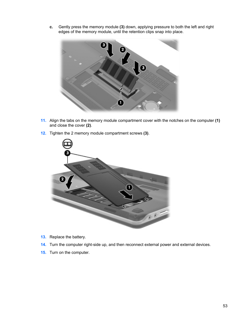 HP Pavilion dm3-2010us Entertainment Notebook PC User Manual | Page 63 / 95