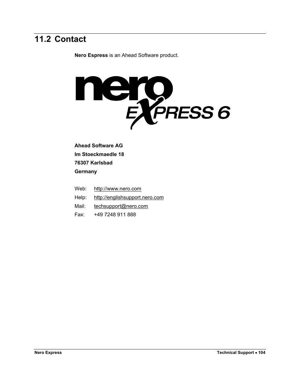 Contact, 2 contact | HP CD52 External CD-Writer Series User Manual | Page 104 / 117