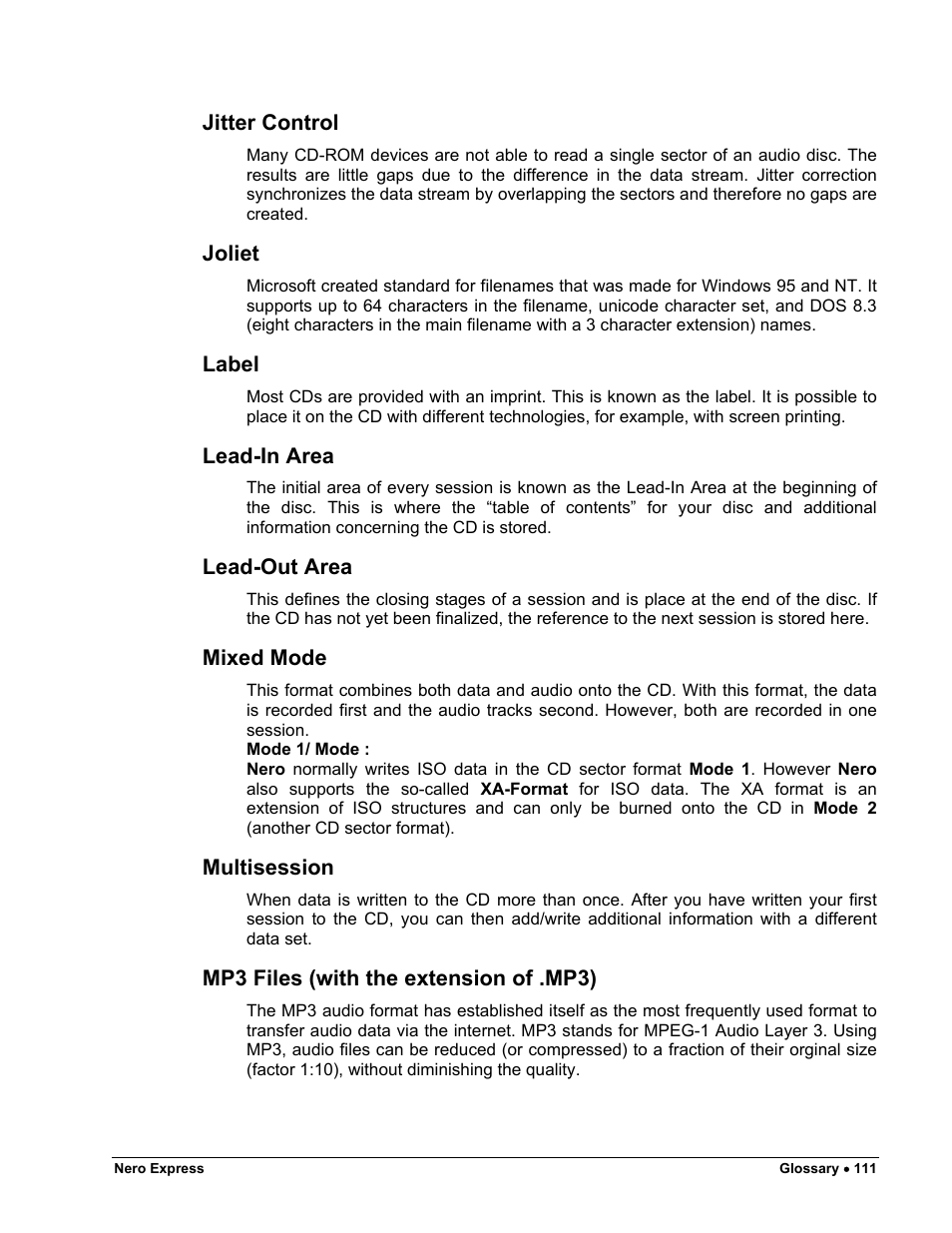 HP CD52 External CD-Writer Series User Manual | Page 111 / 117