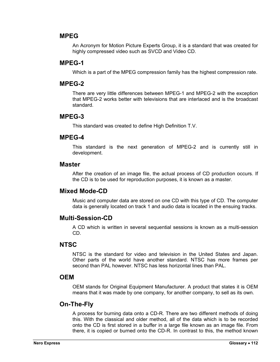 HP CD52 External CD-Writer Series User Manual | Page 112 / 117