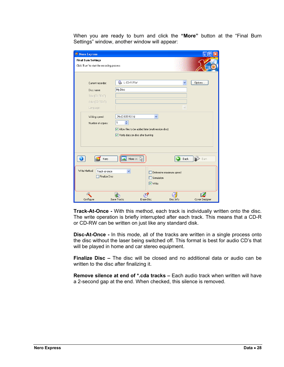 HP CD52 External CD-Writer Series User Manual | Page 28 / 117