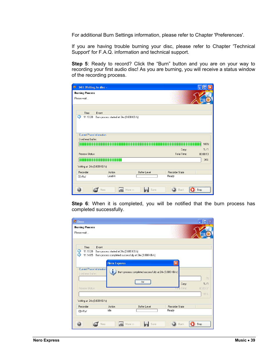 HP CD52 External CD-Writer Series User Manual | Page 39 / 117