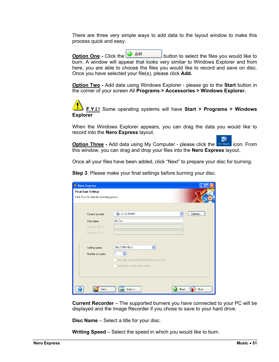 HP CD52 External CD-Writer Series User Manual | Page 51 / 117