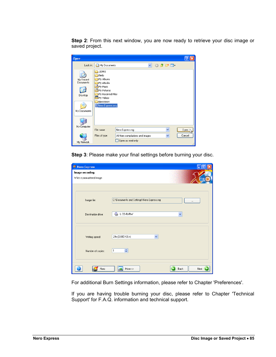 HP CD52 External CD-Writer Series User Manual | Page 85 / 117