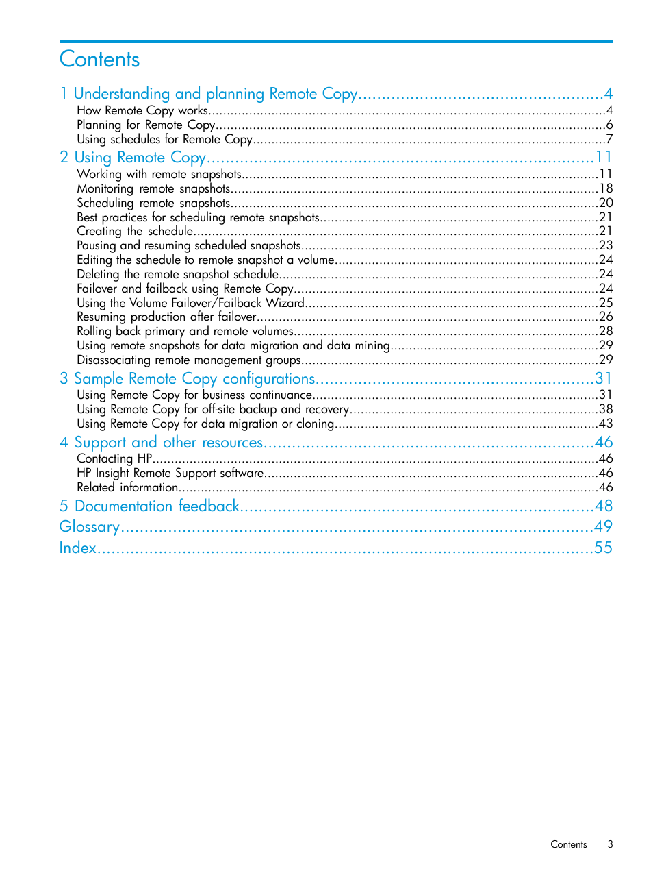 HP StoreVirtual 4000 Storage User Manual | Page 3 / 57