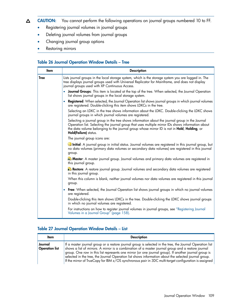 HP StorageWorks XP Remote Web Console Software User Manual | Page 109 / 244