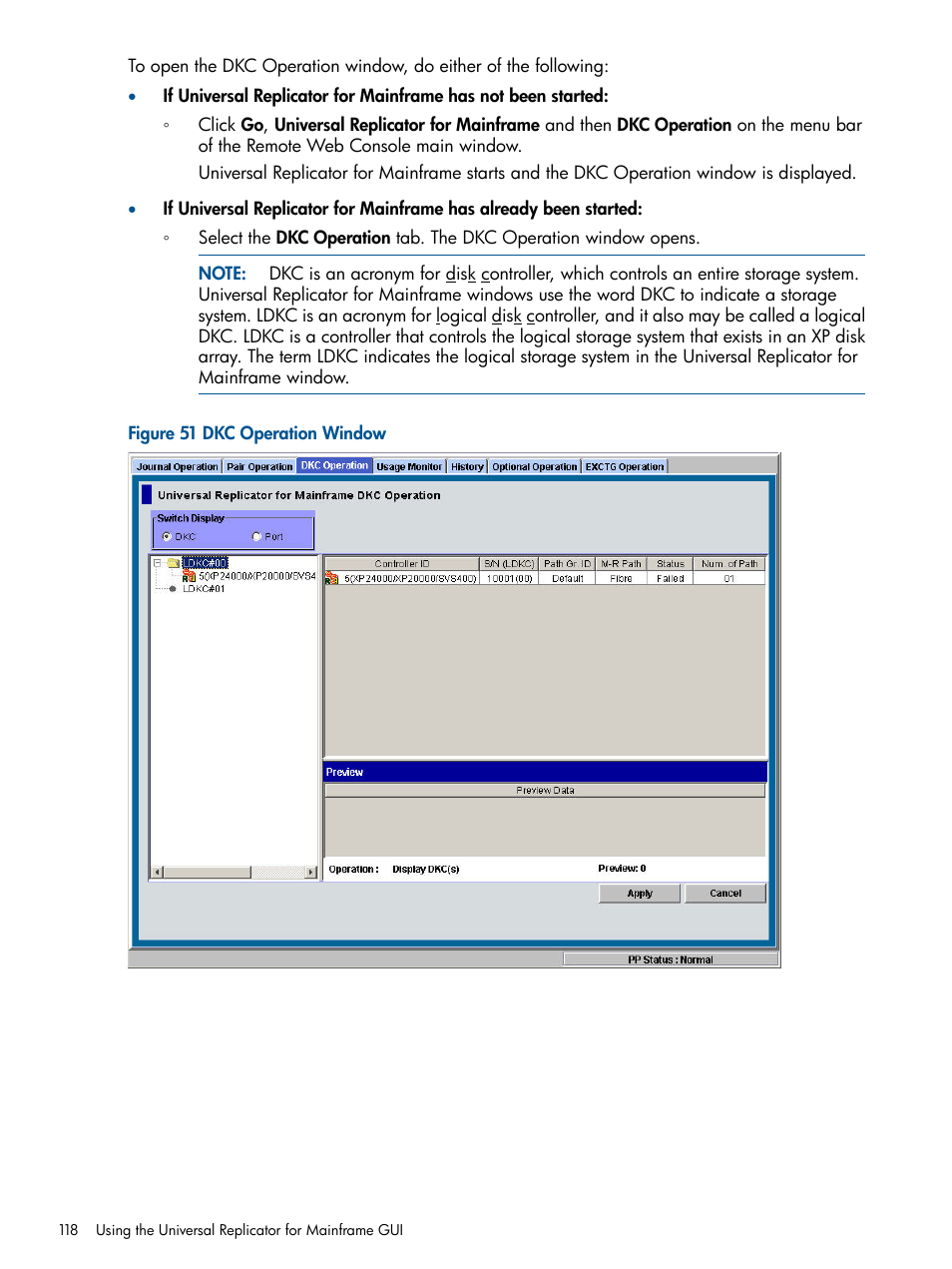 HP StorageWorks XP Remote Web Console Software User Manual | Page 118 / 244