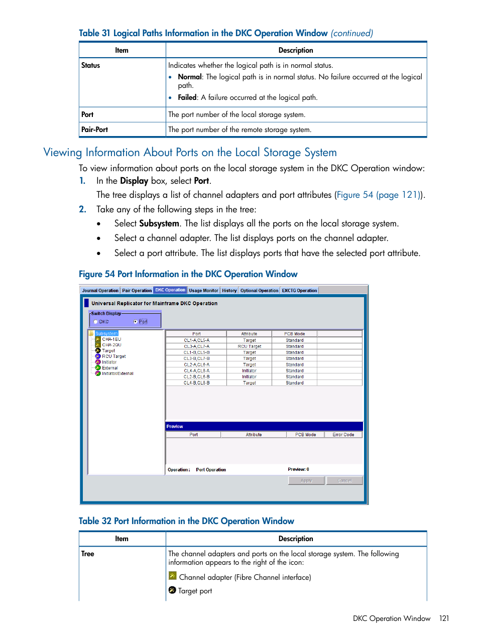 HP StorageWorks XP Remote Web Console Software User Manual | Page 121 / 244