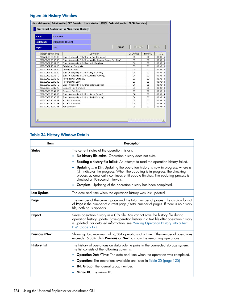 HP StorageWorks XP Remote Web Console Software User Manual | Page 124 / 244
