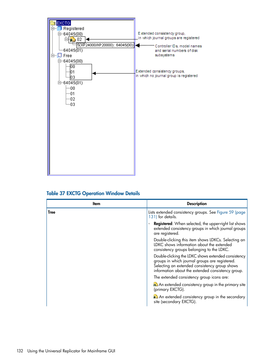 HP StorageWorks XP Remote Web Console Software User Manual | Page 132 / 244