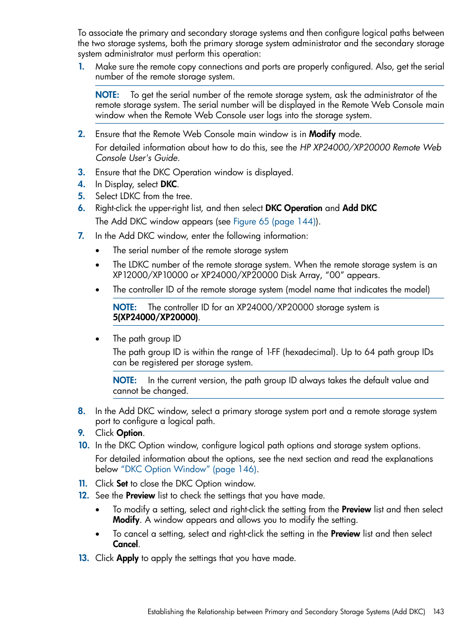 HP StorageWorks XP Remote Web Console Software User Manual | Page 143 / 244