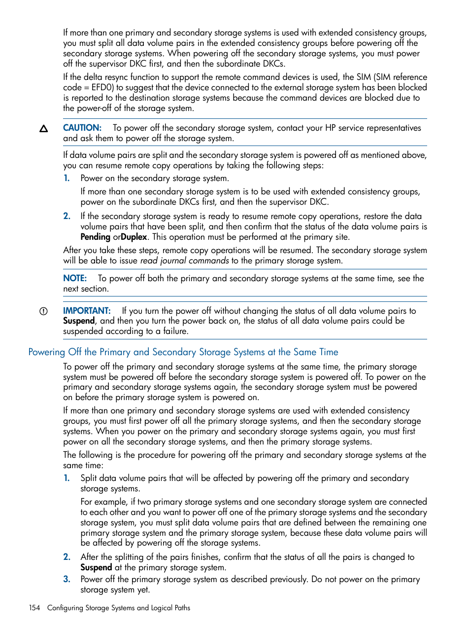 HP StorageWorks XP Remote Web Console Software User Manual | Page 154 / 244