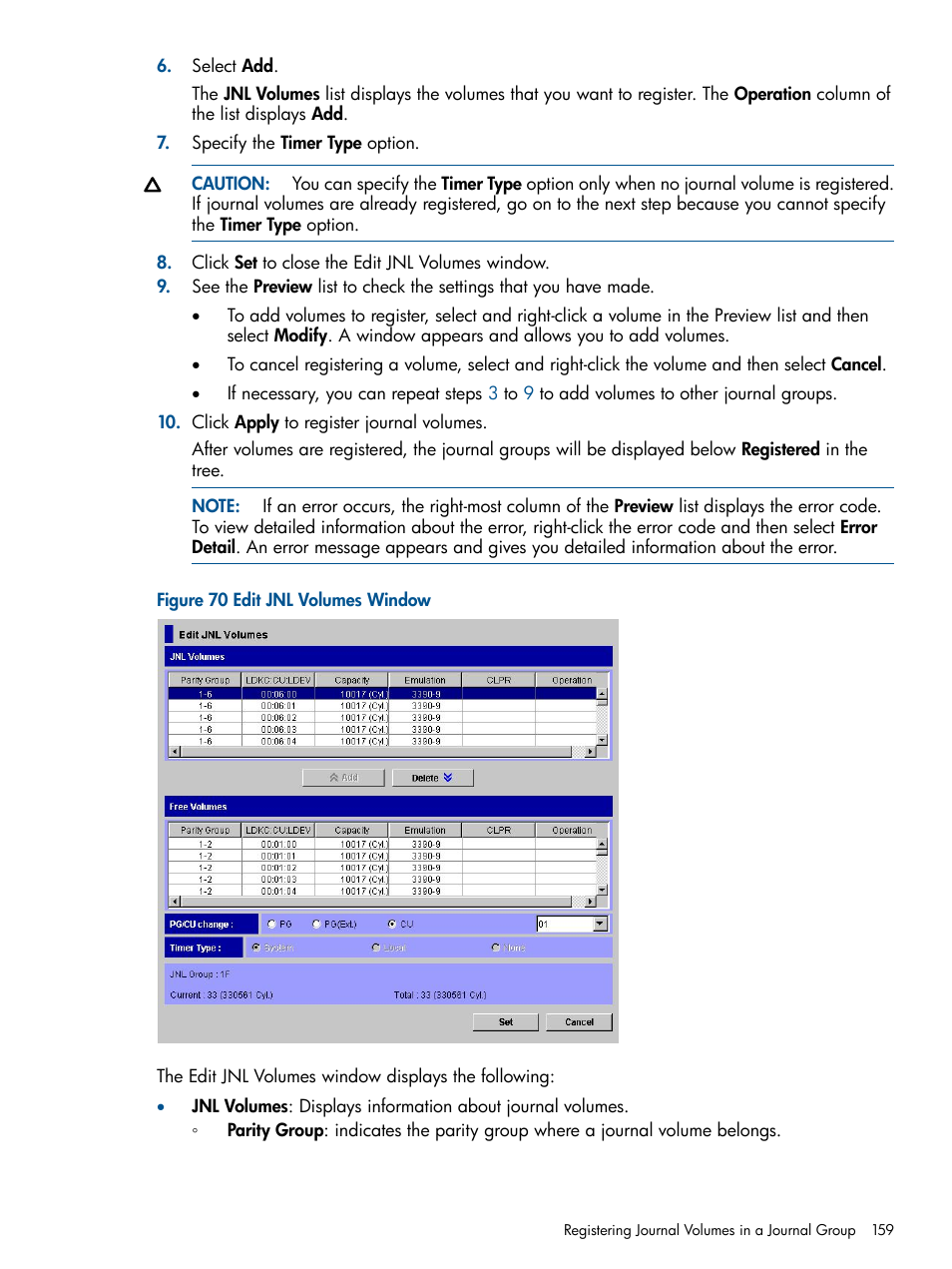 HP StorageWorks XP Remote Web Console Software User Manual | Page 159 / 244