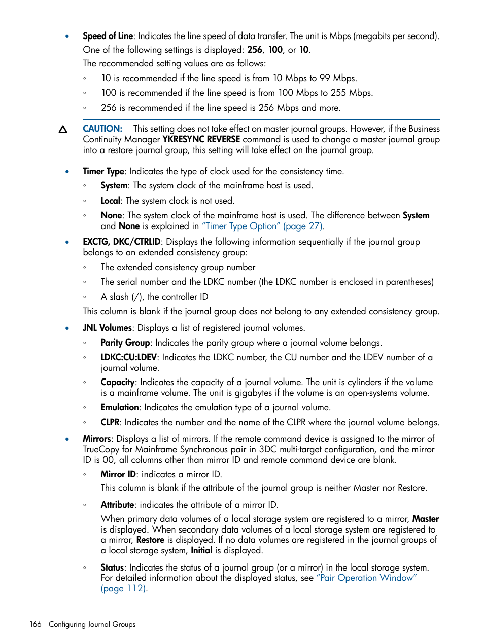 HP StorageWorks XP Remote Web Console Software User Manual | Page 166 / 244