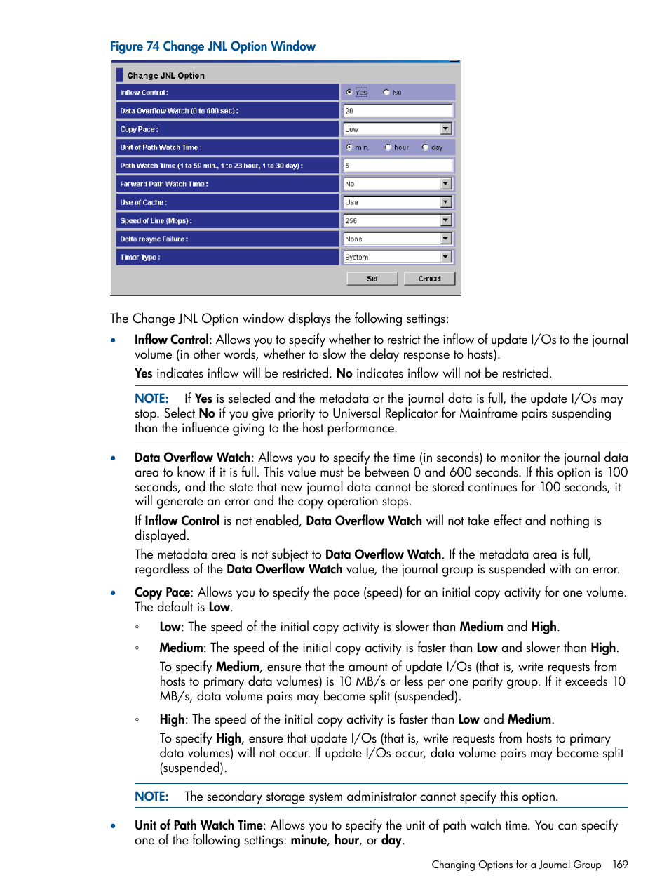 HP StorageWorks XP Remote Web Console Software User Manual | Page 169 / 244