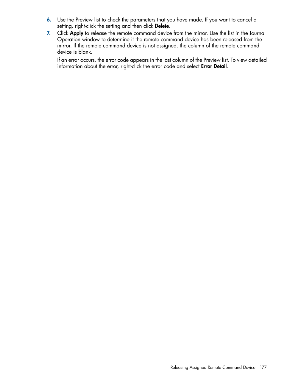 HP StorageWorks XP Remote Web Console Software User Manual | Page 177 / 244