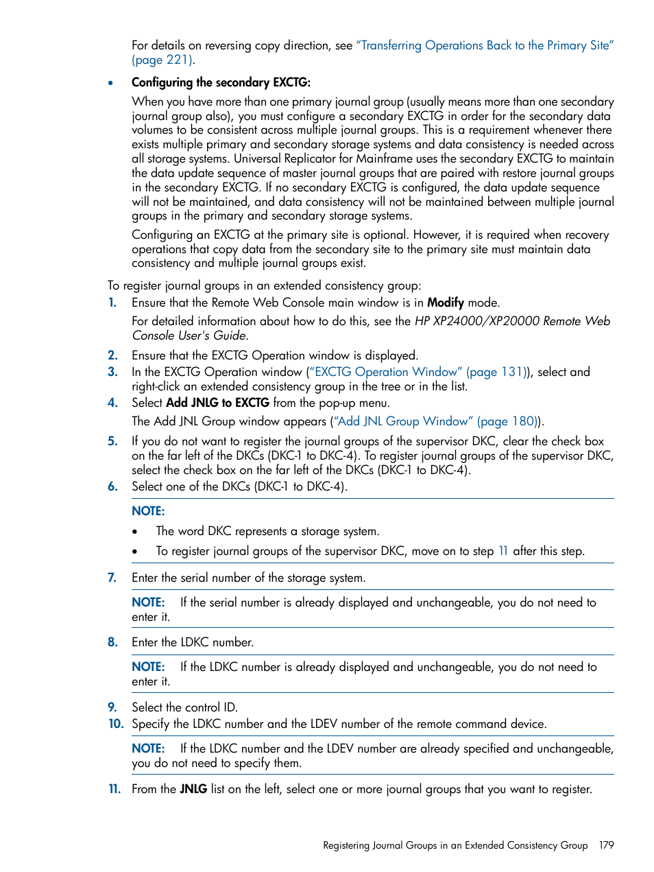 HP StorageWorks XP Remote Web Console Software User Manual | Page 179 / 244