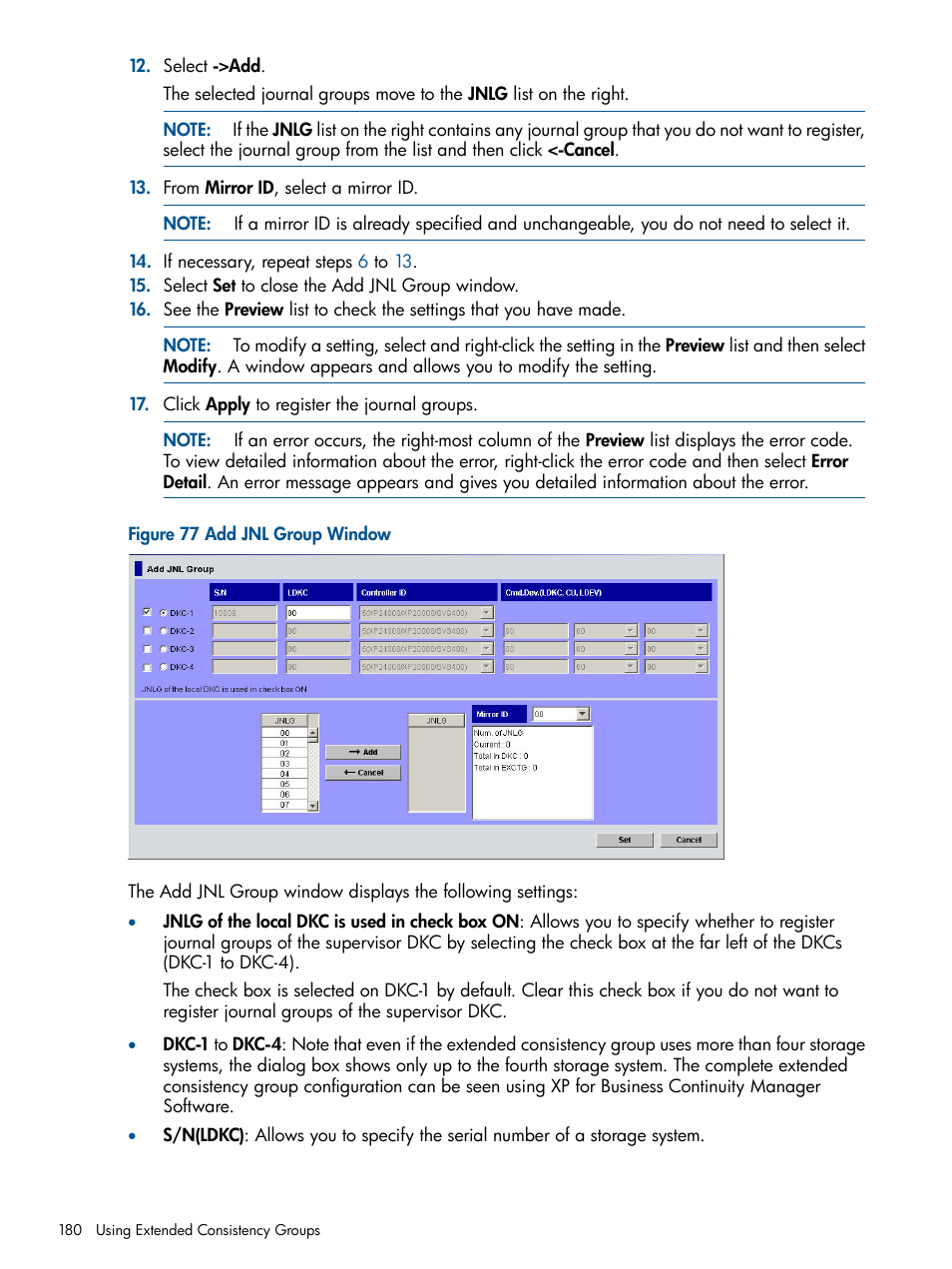 HP StorageWorks XP Remote Web Console Software User Manual | Page 180 / 244