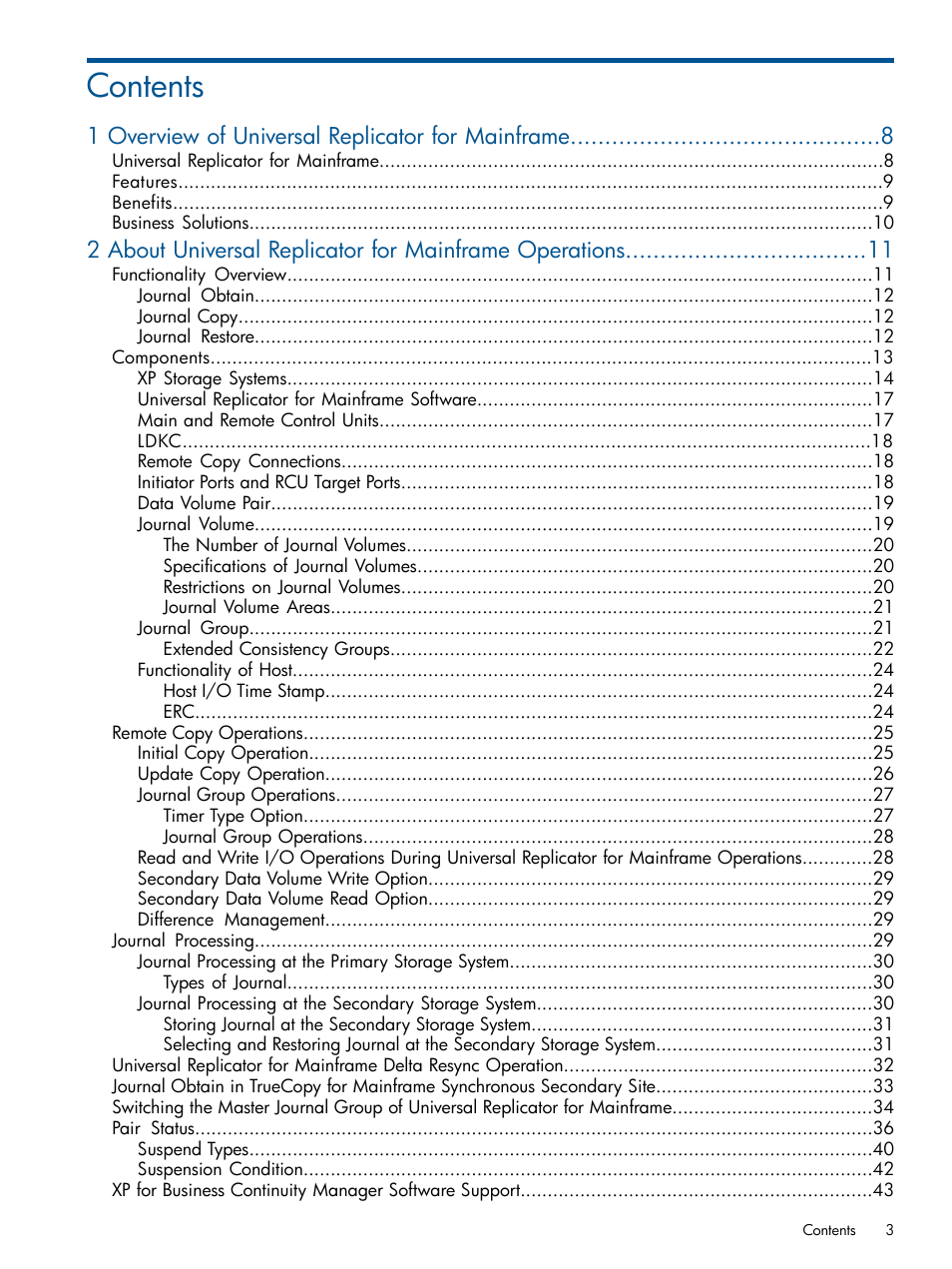 HP StorageWorks XP Remote Web Console Software User Manual | Page 3 / 244