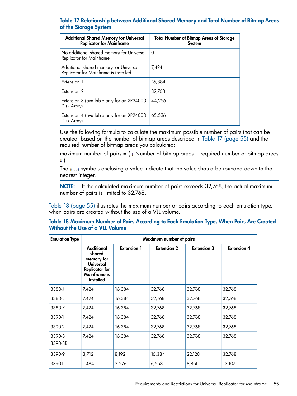 HP StorageWorks XP Remote Web Console Software User Manual | Page 55 / 244