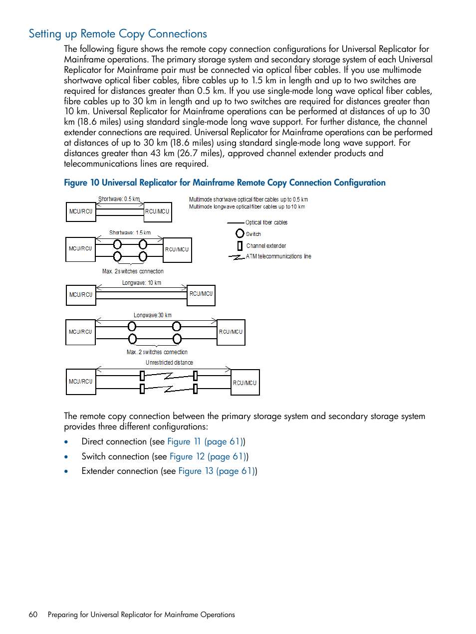 Setting up remote copy connections | HP StorageWorks XP Remote Web Console Software User Manual | Page 60 / 244