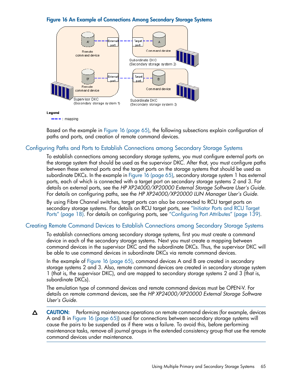 HP StorageWorks XP Remote Web Console Software User Manual | Page 65 / 244