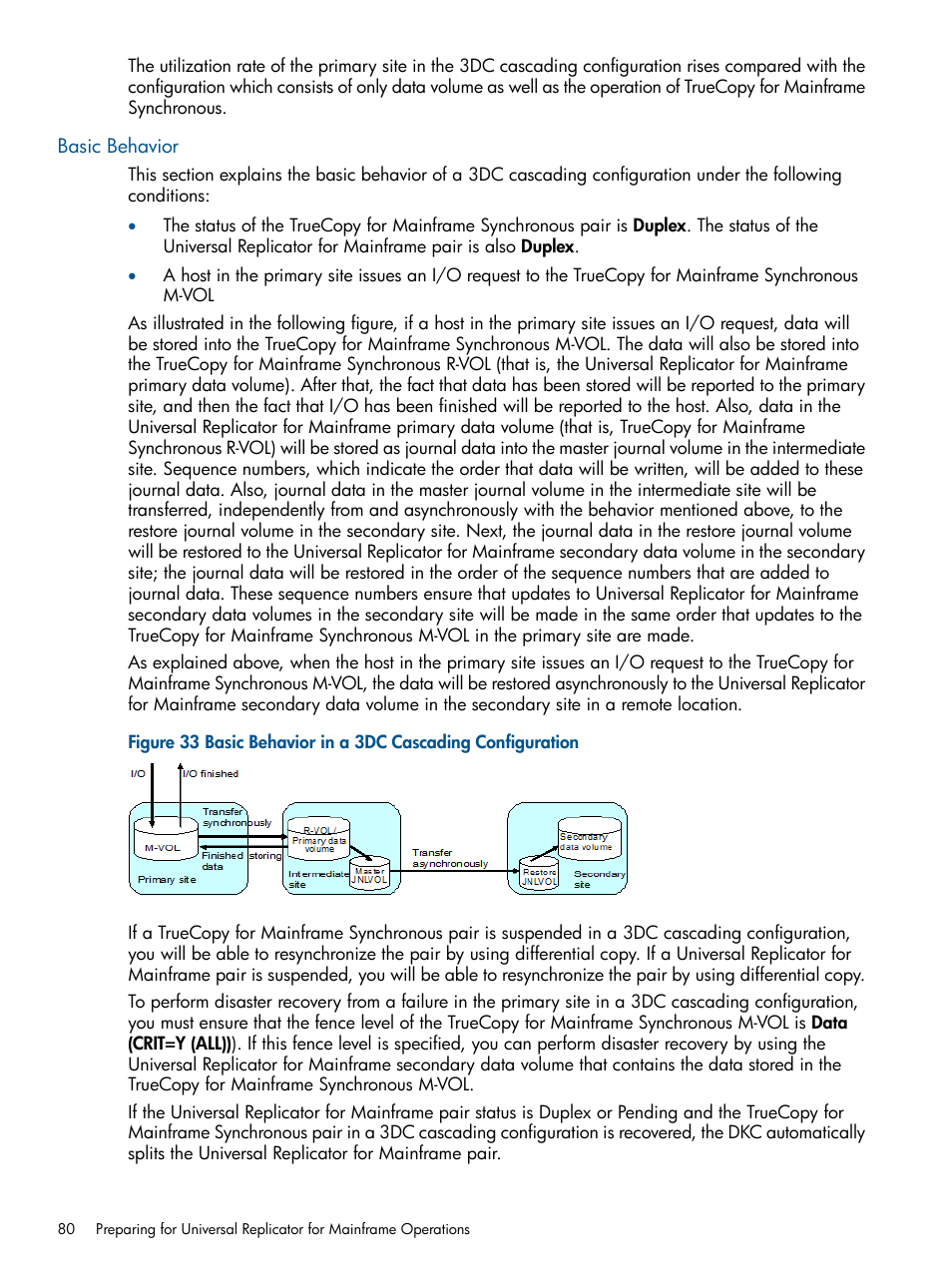 Basic behavior | HP StorageWorks XP Remote Web Console Software User Manual | Page 80 / 244