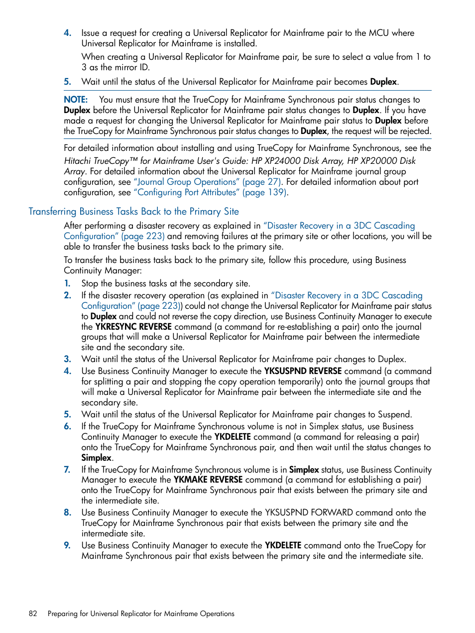 HP StorageWorks XP Remote Web Console Software User Manual | Page 82 / 244