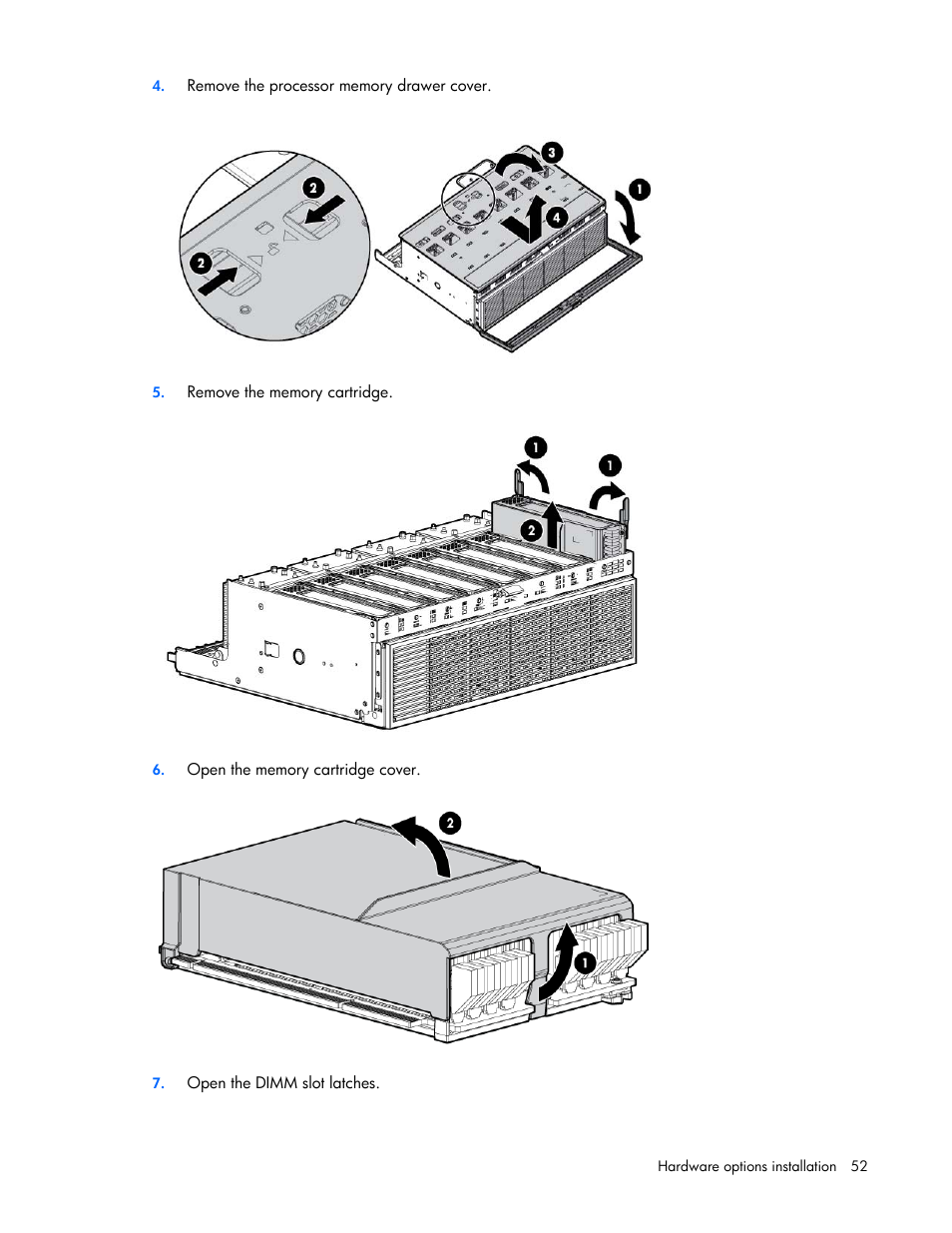 HP ProLiant DL580 G7 Server User Manual | Page 52 / 131